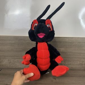 Classic Toy Co. Large Ant with Antenna Stuffed Animal Plush Black Red 20 Inch